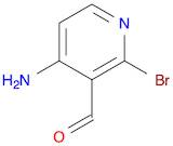 3-Pyridinecarboxaldehyde, 4-amino-2-bromo-