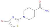 4-Piperidinecarboxamide, 1-(4-bromo-2-thiazolyl)-