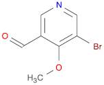 3-Pyridinecarboxaldehyde, 5-bromo-4-methoxy-