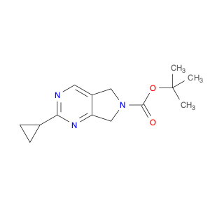 6H-Pyrrolo[3,4-d]pyrimidine-6-carboxylic acid, 2-cyclopropyl-5,7-dihydro-, 1,1-dimethylethyl ester