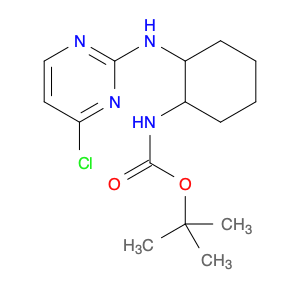 Carbamic acid, N-[2-[(4-chloro-2-pyrimidinyl)amino]cyclohexyl]-, 1,1-dimethylethyl ester