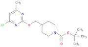 1-Piperidinecarboxylic acid, 4-[[(4-chloro-6-methyl-2-pyrimidinyl)oxy]methyl]-, 1,1-dimethylethy...