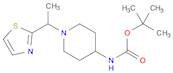 Carbamic acid, N-[1-[1-(2-thiazolyl)ethyl]-4-piperidinyl]-, 1,1-dimethylethyl ester