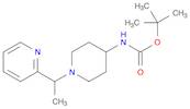 Carbamic acid, N-[1-[1-(2-pyridinyl)ethyl]-4-piperidinyl]-, 1,1-dimethylethyl ester