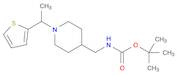 Carbamic acid, N-[[1-[1-(2-thienyl)ethyl]-4-piperidinyl]methyl]-, 1,1-dimethylethyl ester