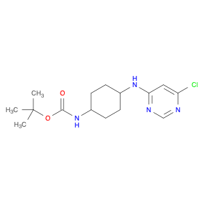 Carbamic acid, N-[4-[(6-chloro-4-pyrimidinyl)amino]cyclohexyl]-, 1,1-dimethylethyl ester