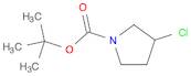 1-Pyrrolidinecarboxylic acid, 3-chloro-, 1,1-dimethylethyl ester