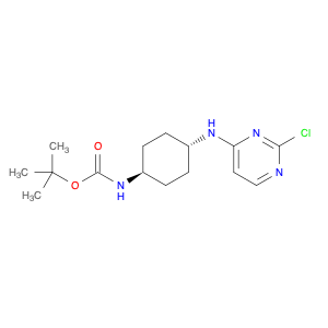 Carbamic acid, N-[trans-4-[(2-chloro-4-pyrimidinyl)amino]cyclohexyl]-, 1,1-dimethylethyl ester