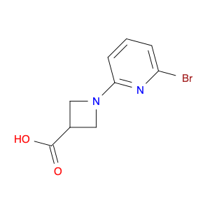 3-Azetidinecarboxylic acid, 1-(6-bromo-2-pyridinyl)-