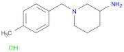 3-Piperidinamine, 1-[(4-methylphenyl)methyl]-, hydrochloride (1:1)