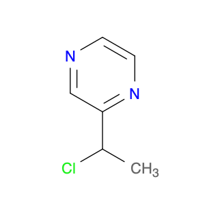 Pyrazine, 2-(1-chloroethyl)-