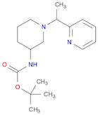 Carbamic acid, N-[1-[1-(2-pyridinyl)ethyl]-3-piperidinyl]-, 1,1-dimethylethyl ester