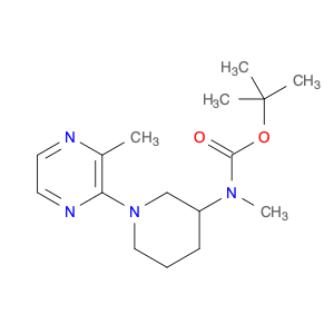 Carbamic acid, N-methyl-N-[1-(3-methyl-2-pyrazinyl)-3-piperidinyl]-, 1,1-dimethylethyl ester