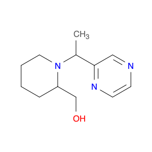 2-Piperidinemethanol, 1-[1-(2-pyrazinyl)ethyl]-