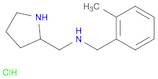 2-Pyrrolidinemethanamine, N-[(2-methylphenyl)methyl]-, hydrochloride (1:1)