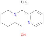 2-Piperidinemethanol, 1-[1-(2-pyridinyl)ethyl]-