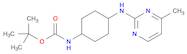 Carbamic acid, N-[4-[(4-methyl-2-pyrimidinyl)amino]cyclohexyl]-, 1,1-dimethylethyl ester