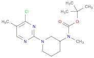 Carbamic acid, N-[1-(4-chloro-5-methyl-2-pyrimidinyl)-3-piperidinyl]-N-methyl-, 1,1-dimethylethy...