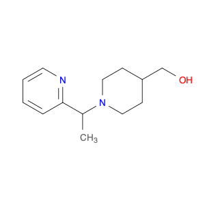 4-Piperidinemethanol, 1-[1-(2-pyridinyl)ethyl]-