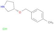 Pyrrolidine, 3-[(4-methylphenyl)methoxy]-, hydrochloride (1:1), (3S)-