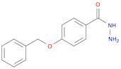 Benzoic acid, 4-(phenylmethoxy)-, hydrazide