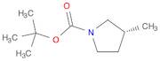 1-Pyrrolidinecarboxylic acid, 3-methyl-, 1,1-dimethylethyl ester, (3R)-