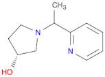 3-Pyrrolidinol, 1-[1-(2-pyridinyl)ethyl]-, (3R)-