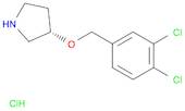 Pyrrolidine, 3-[(3,4-dichlorophenyl)methoxy]-, hydrochloride (1:1), (3S)-