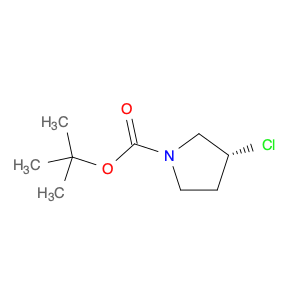 1-Pyrrolidinecarboxylic acid, 3-chloro-, 1,1-dimethylethyl ester, (3R)-