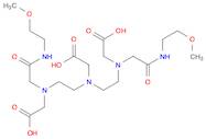 15-Oxa-3,6,9,12-tetraazahexadecanoic acid, 6,9-bis(carboxymethyl)-3-[2-[(2-methoxyethyl)amino]-2...