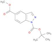 1H-Indazole-1,5-dicarboxylic acid, 1-(1,1-dimethylethyl) 5-methyl ester