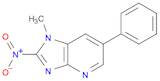 1H-Imidazo[4,5-b]pyridine, 1-methyl-2-nitro-6-phenyl-