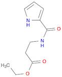 β-Alanine, N-(1H-pyrrol-2-ylcarbonyl)-, ethyl ester