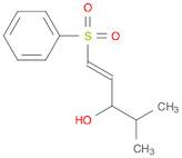 1-Penten-3-ol, 4-methyl-1-(phenylsulfonyl)-, (1E)-