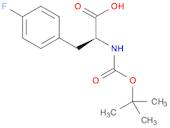 Phenylalanine, N-[(1,1-dimethylethoxy)carbonyl]-4-fluoro-