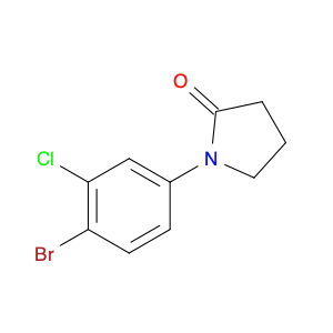 2-Pyrrolidinone, 1-(4-bromo-3-chlorophenyl)-