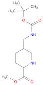 2-Piperidinecarboxylic acid, 5-[[[(1,1-dimethylethoxy)carbonyl]amino]methyl]-, methyl ester