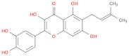 4H-1-Benzopyran-4-one, 2-(3,4-dihydroxyphenyl)-3,5,7-trihydroxy-6-(3-methyl-2-buten-1-yl)-