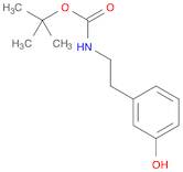 Carbamic acid, N-[2-(3-hydroxyphenyl)ethyl]-, 1,1-dimethylethyl ester