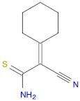 Ethanethioamide, 2-cyano-2-cyclohexylidene-