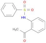 Benzenesulfonamide, N-(2-acetylphenyl)-