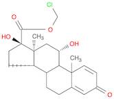 Androsta-1,4-diene-17-carboxylic acid, 11,17-dihydroxy-3-oxo-, chloromethyl ester, (11β,17α)-