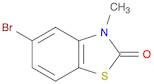 2(3H)-Benzothiazolone, 5-bromo-3-methyl-