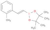 1,3,2-Dioxaborolane, 4,4,5,5-tetramethyl-2-[(1E)-2-(2-methylphenyl)ethenyl]-