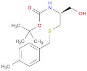 Carbamic acid, [1-(hydroxymethyl)-2-[[(4-methylphenyl)methyl]thio]ethyl]-, 1,1-dimethylethyl est...