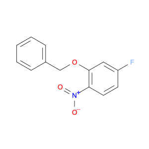 Benzene, 4-fluoro-1-nitro-2-(phenylmethoxy)-