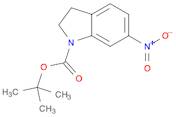 1H-Indole-1-carboxylic acid, 2,3-dihydro-6-nitro-, 1,1-dimethylethyl ester