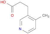 3-Pyridinepropanoic acid, 4-methyl-