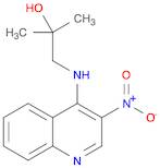 2-Propanol, 2-methyl-1-[(3-nitro-4-quinolinyl)amino]-