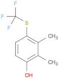 Phenol, 2,3-dimethyl-4-[(trifluoromethyl)thio]-